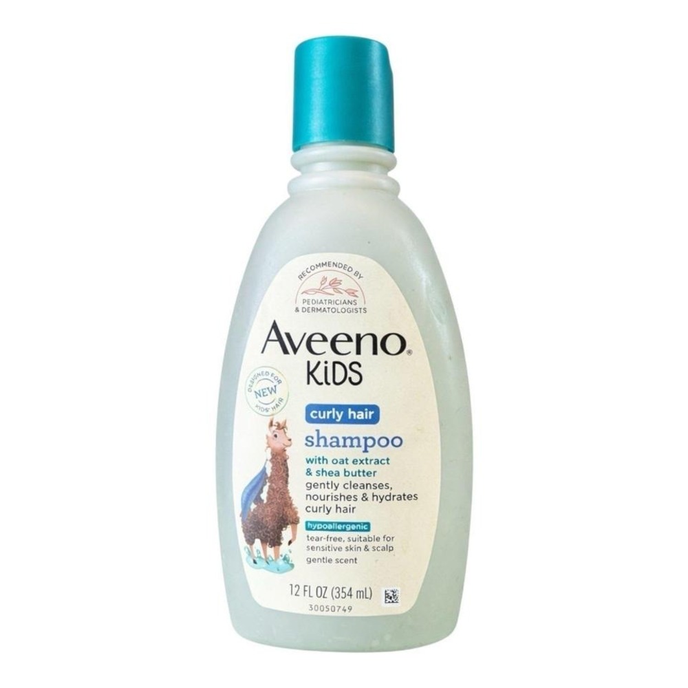 Aveeno Kids - Curly Hair Shampoo‎ (12 fl oz) - Tear-Free Oat Shea
